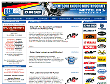 Tablet Screenshot of enduro-dm.de